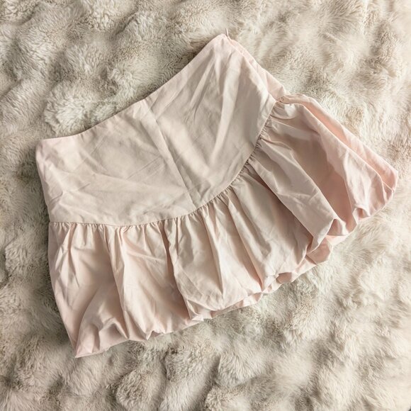 Bubble-Hem Mini Skirt Size 2 | H&M - Picture 3 of 8